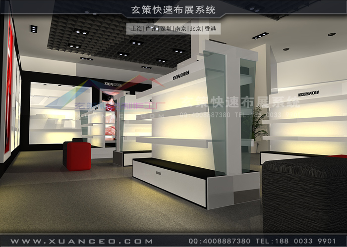 专卖店鞋架制作 专卖店鞋架制作