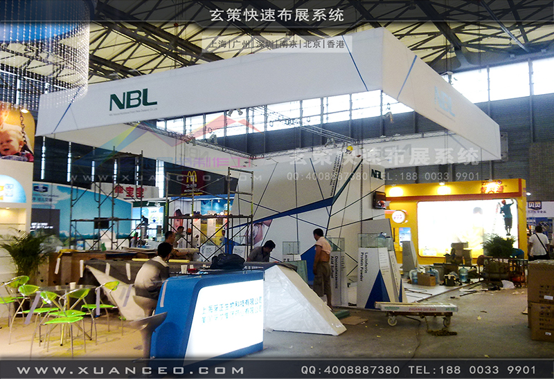 NBL纽贝乐育婴展-育婴展展台搭展-上海草莓视频污片展览工厂03