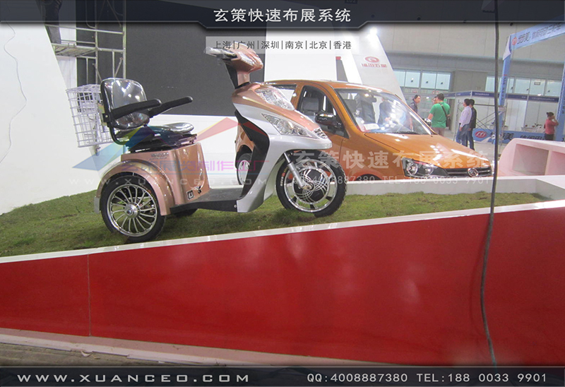福田自行车展-自行车展展台搭展-上海草莓视频污片展览工厂02