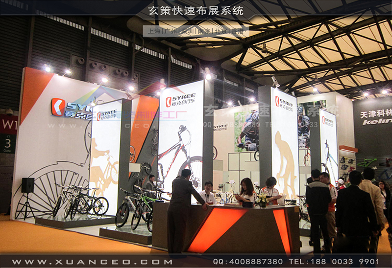 赛克展台搭展-自行车展展台搭展-上海草莓视频污片展览工厂07