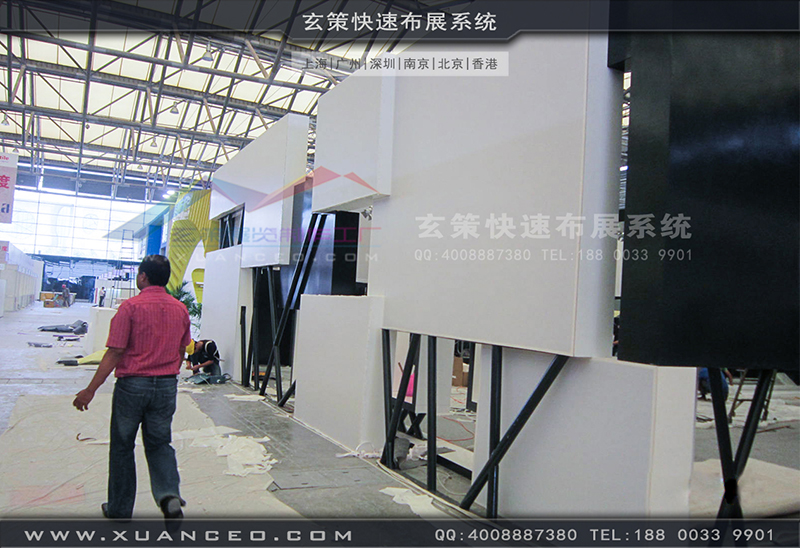 鲁泰纺织草莓视频APP官网-纺织展展台搭展-上海草莓视频污片展览工厂10