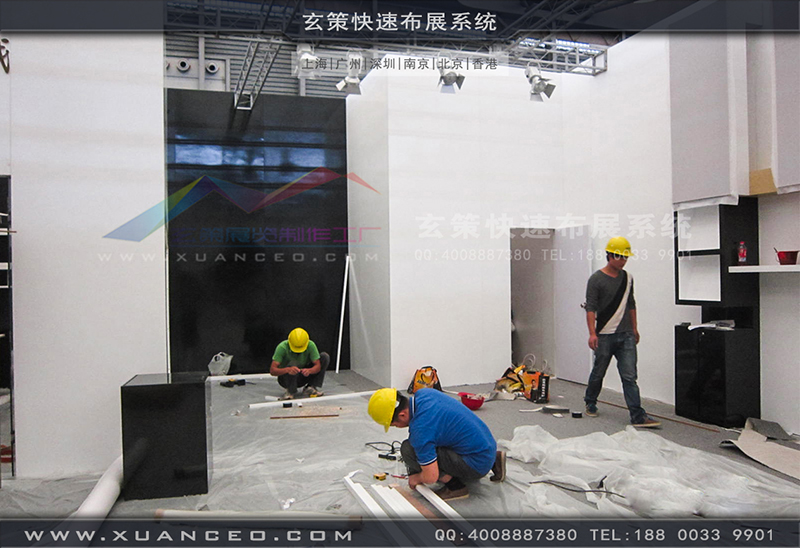 鲁泰纺织草莓视频APP官网-纺织展展台搭展-上海草莓视频污片展览工厂11